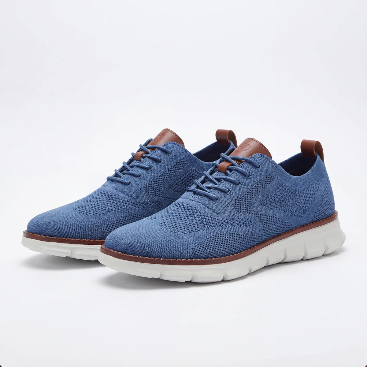 Chaussures Urbaines en Cuir et Flyknit Semelle à Mémoire de Forme